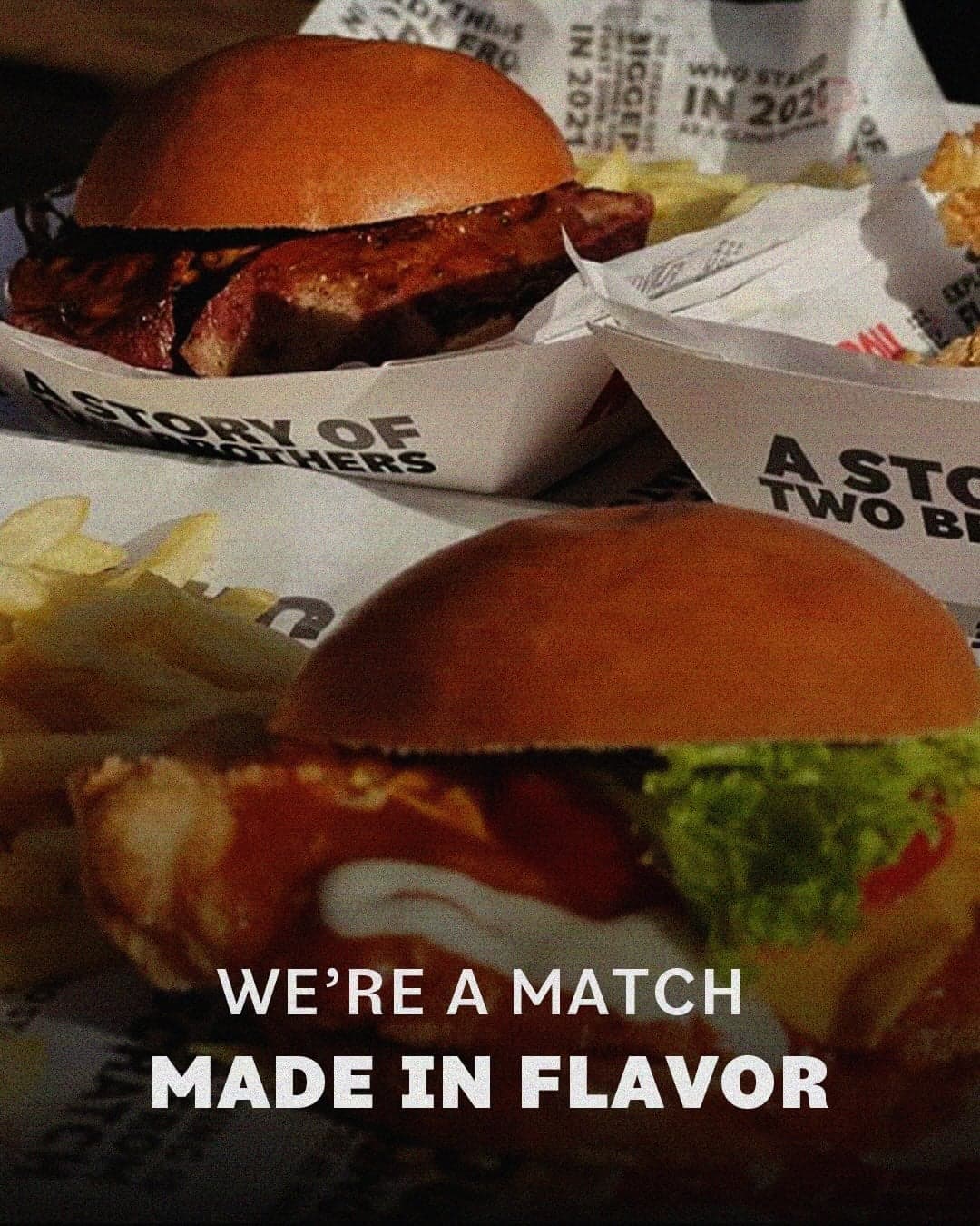 Roufy's burgers — a match made in flavor