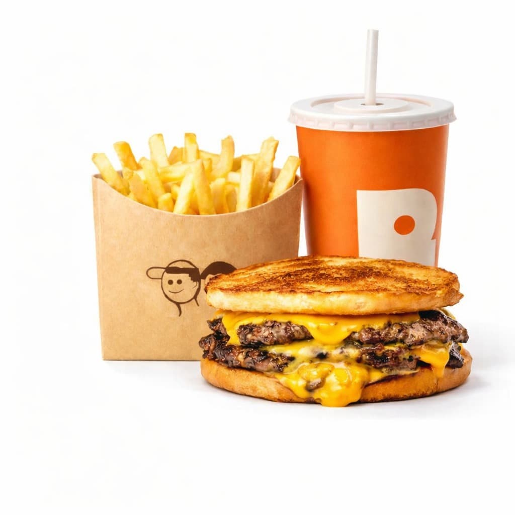 Patty Melt Double Combo